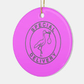 We verwachten het! keramisch ornament (Links)