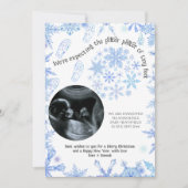 We verwachten kleine Snowflakes 2 Foto van Santa F Aankondiging (Voorkant)