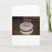 We verwachten taart aankondiging (Voorkant)