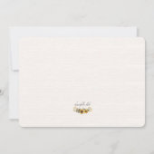 We verwelkomen met liefde foto geboorte aankondigi kaart (Achterkant)