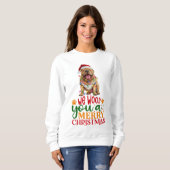 We verweven je een vrolijke kerstster-Pei Trui (Voorkant volledig)