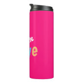 we vierden de liefdespijlerkaars thermosbeker (Geroteerd rechts)