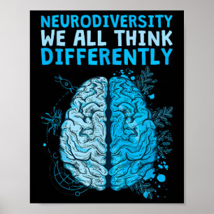 We vieren de neurodiversiteit die we allemaal ande poster