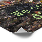 We vieren Diversity Poster Print (Hoek)