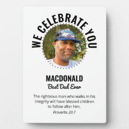 We vieren je BESTE DAD OOIT Foto Fotoplaat