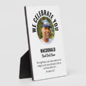 We vieren je BESTE DAD OOIT Foto Fotoplaat (Zijkant)