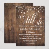 We vieren nog steeds de huwelijksfeestdag. (Voorkant / Achterkant)