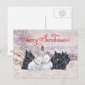 We Vijf Winter Briefkaart (Voorkant / Achterkant)