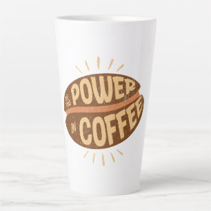 We vinden Kracht in Koffie Latte Mok