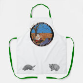 We vissen op een pretkerst voor je - Aussie Apron Schort (Voorkant)