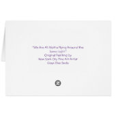 We vliegen allemaal rond hetzelfde licht. (Achterkant Horizontaal)