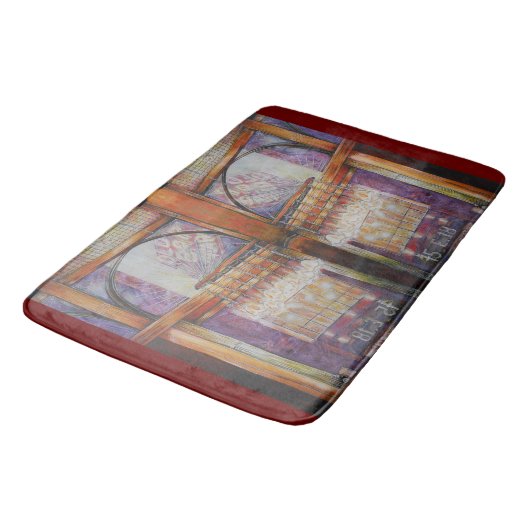 We vliegen allemaal rond hetzelfde licht. badmat (Gekanteld)