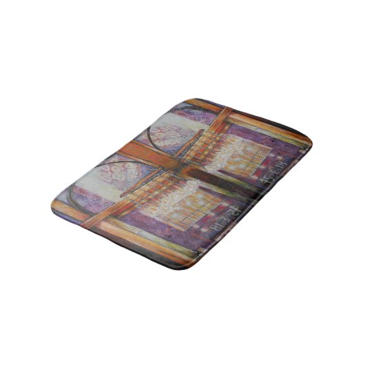 We vliegen allemaal rond hetzelfde licht. badmat (Gekanteld)