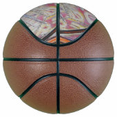 We vliegen allemaal rond hetzelfde licht. basketbal (Rechts)