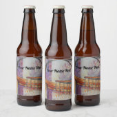 We vliegen allemaal rond hetzelfde licht. bier etiket (Flessen)