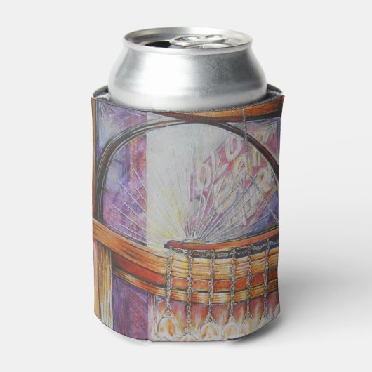 We vliegen allemaal rond hetzelfde licht. blikjeskoeler (Blikje Voorkant)