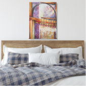 We vliegen allemaal rond hetzelfde licht. canvas afdruk (Insitu (Slaapkamer))