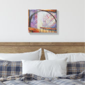 We vliegen allemaal rond hetzelfde licht. canvas afdruk (Insitu (Slaapkamer))