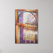 We vliegen allemaal rond hetzelfde licht. canvas afdruk (Voorkant)