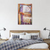 We vliegen allemaal rond hetzelfde licht. canvas afdruk (Insitu (Slaapkamer))