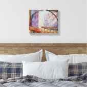 We vliegen allemaal rond hetzelfde licht. canvas afdruk (Insitu (Slaapkamer))