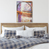 We vliegen allemaal rond hetzelfde licht. canvas afdruk (Insitu (Slaapkamer))