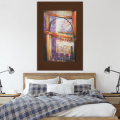We vliegen allemaal rond hetzelfde licht. canvas afdruk (Insitu (Slaapkamer))