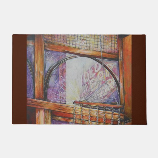 We vliegen allemaal rond hetzelfde licht. deurmat (Voorkant)