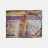 We vliegen allemaal rond hetzelfde licht. fleece deken (Voorkant (Horizontaal))