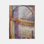 We vliegen allemaal rond hetzelfde licht. fleece deken (Voorkant)