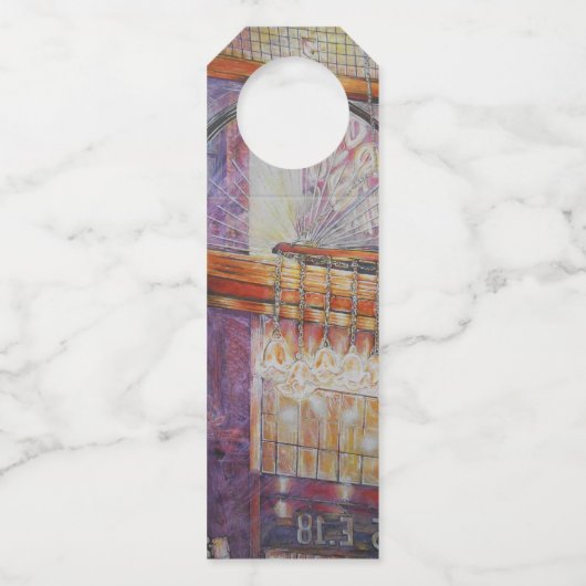 We vliegen allemaal rond hetzelfde licht. flessenhanger (Voorkant)