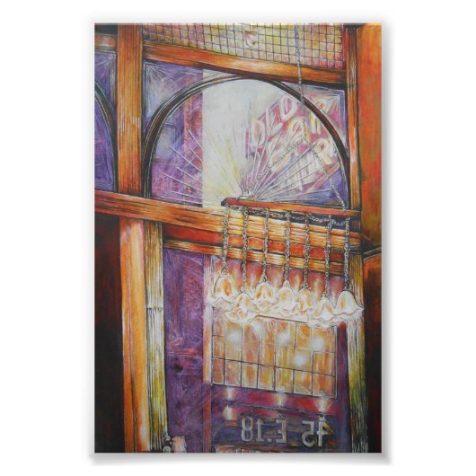 We vliegen allemaal rond hetzelfde licht. foto afdruk (Voorkant)