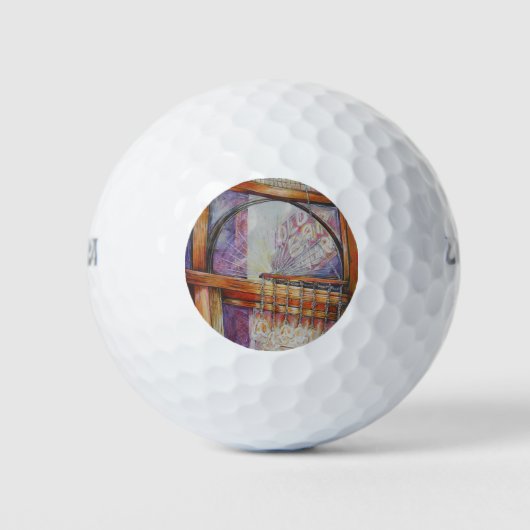 We vliegen allemaal rond hetzelfde licht. golfballen (Voorkant)