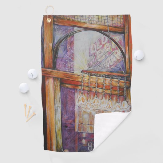 We vliegen allemaal rond hetzelfde licht golfhanddoek (Insitu)