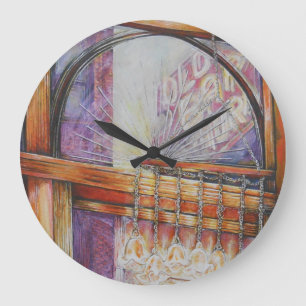 We vliegen allemaal rond hetzelfde licht. grote klok