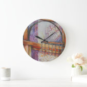 We vliegen allemaal rond hetzelfde licht. grote klok (Huis)