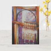 We vliegen allemaal rond hetzelfde licht. kaart (Gele Bloem)