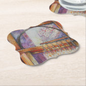 We vliegen allemaal rond hetzelfde licht. kartonnen onderzetters (Gekanteld)