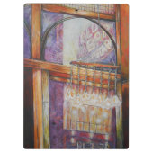 We vliegen allemaal rond hetzelfde licht. klembord (Achterkant)