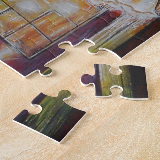 We vliegen allemaal rond hetzelfde licht. legpuzzel (Zijkant)