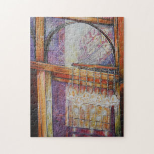 We vliegen allemaal rond hetzelfde licht. legpuzzel