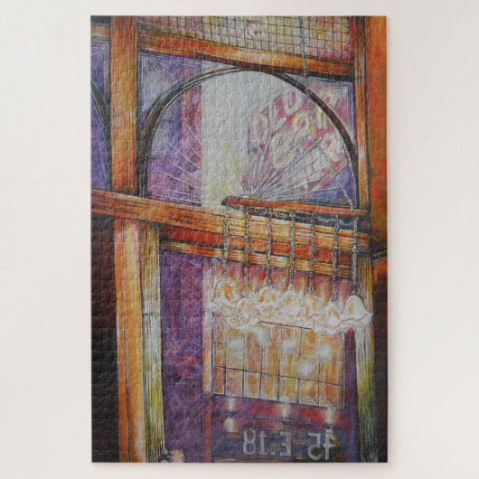 We vliegen allemaal rond hetzelfde licht. legpuzzel (Verticaal)