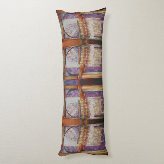 We vliegen allemaal rond hetzelfde licht. lichaamskussen (Achterkant (Verticaal))