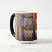 We vliegen allemaal rond hetzelfde licht. magische mok (Voorkant links)