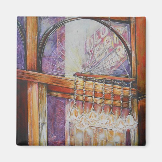 We vliegen allemaal rond hetzelfde licht. magneet (Voorkant)