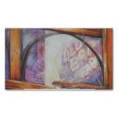 We vliegen allemaal rond hetzelfde licht. magnetisch visitekaartje (Voorkant)