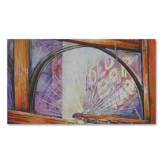 We vliegen allemaal rond hetzelfde licht. magnetisch visitekaartje (Voorkant)