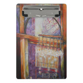 We vliegen allemaal rond hetzelfde licht. mini klembord (Voorkant)