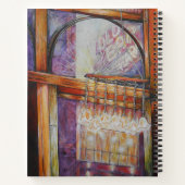 We vliegen allemaal rond hetzelfde licht. notitieboek (Achterkant)