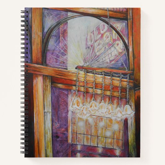 We vliegen allemaal rond hetzelfde licht. notitieboek (Voorkant)